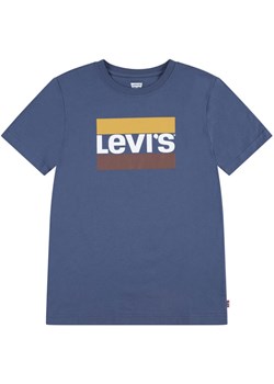 Levi&apos;s Kids Koszulka w kolorze niebieskim ze sklepu Limango Polska w kategorii T-shirty chłopięce - zdjęcie 178124658