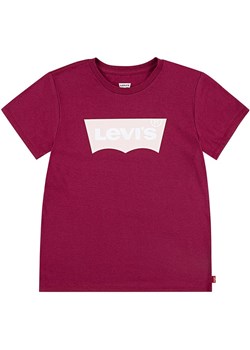 Levi&apos;s Kids Koszulka w kolorze fioletowym ze sklepu Limango Polska w kategorii Bluzki dziewczęce - zdjęcie 178124719