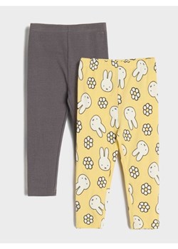 Sinsay - Legginsy Miffy 2 pack - żółty ze sklepu Sinsay w kategorii Odzież dla niemowląt - zdjęcie 178134105