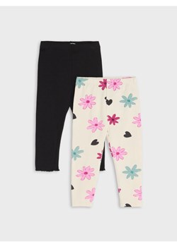 Sinsay - Legginsy 2 pack - kremowy ze sklepu Sinsay w kategorii Spodnie i półśpiochy - zdjęcie 178135168