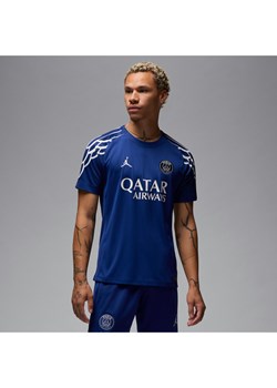 Męska koszulka piłkarska Jordan Dri-FIT Paris Saint-Germain Stadium 2024/25 (wersja czwarta) – replika - Niebieski ze sklepu Nike poland w kategorii T-shirty męskie - zdjęcie 178135948