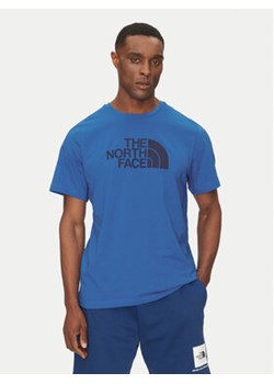 The North Face T-Shirt Easy NF0A8A6C Niebieski Regular Fit ze sklepu MODIVO w kategorii T-shirty męskie - zdjęcie 178137258