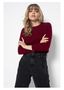Perfect Cashmere Kaszmirowy sweter &quot;Vanessa&quot; w kolorze ciemnoczerwonym ze sklepu Limango Polska w kategorii Swetry damskie - zdjęcie 178138976