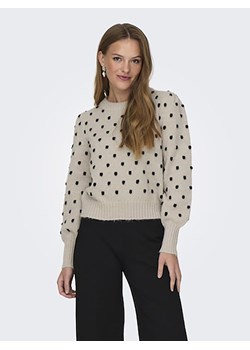 JDY Sweter w kolorze beżowym ze sklepu Limango Polska w kategorii Swetry damskie - zdjęcie 178142666