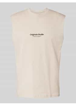 Top z nadrukiem z logo model ‘VESTERBRO’ ze sklepu Peek&Cloppenburg  w kategorii T-shirty męskie - zdjęcie 178143447