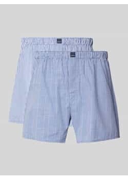 Bokserki o kroju relaxed fit z naszywką z logo w zestawie 2 szt. ze sklepu Peek&Cloppenburg  w kategorii Majtki męskie - zdjęcie 178145187