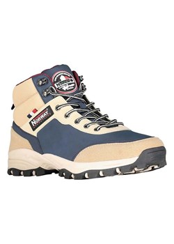 Geographical Norway Botki &quot;Ofred&quot; w kolorze granatowo-beżowym ze sklepu Limango Polska w kategorii Buty zimowe męskie - zdjęcie 178150915