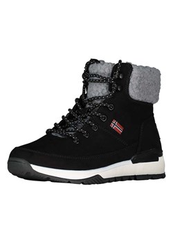 Geographical Norway Botki &quot;Omount&quot; w kolorze czarnym ze sklepu Limango Polska w kategorii Śniegowce damskie - zdjęcie 178150925