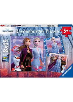 Ravensburger Puzzle (3 szt.) &quot;Kraina Lodu&quot;- 3 x 49 szt. - 5+ ze sklepu Limango Polska w kategorii Puzzle - zdjęcie 178158385