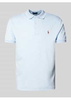 Koszulka polo z wyhaftowanym logo ze sklepu Peek&Cloppenburg  w kategorii T-shirty męskie - zdjęcie 178160057