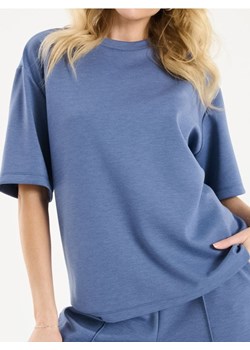 Sinsay - Melanżowa koszulka oversize - niebieski ze sklepu Sinsay w kategorii Bluzki damskie - zdjęcie 178164918