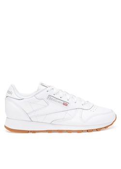 Sneakersy Reebok CLASSIC LEATHER 100008495 Biały ze sklepu eobuwie.pl w kategorii Buty sportowe damskie - zdjęcie 178165138