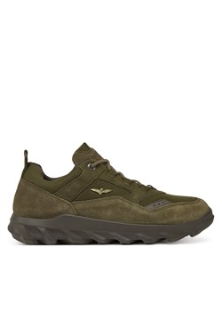 Sneakersy Aeronautica Militare 242SC253PL250 Zielony ze sklepu eobuwie.pl w kategorii Buty sportowe męskie - zdjęcie 178165156