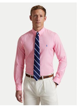 Polo Ralph Lauren Koszula 710929348003 Różowy Slim Fit ze sklepu MODIVO w kategorii Koszule męskie - zdjęcie 178171778