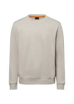 BOSS Orange Bluza męska - Westart Mężczyźni Bawełna écru jednolity ze sklepu vangraaf w kategorii Bluzy męskie - zdjęcie 178173467