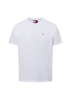 Tommy Jeans Koszulka męska Mężczyźni Dżersej biały jednolity ze sklepu vangraaf w kategorii T-shirty męskie - zdjęcie 178173475