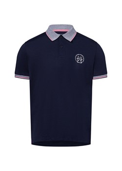 Andrew James Męska koszulka polo Mężczyźni granatowy jednolity ze sklepu vangraaf w kategorii T-shirty męskie - zdjęcie 178173518