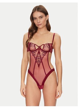 Hunkemöller Body Scarlett 301036 Bordowy ze sklepu MODIVO w kategorii Body damskie - zdjęcie 178174658