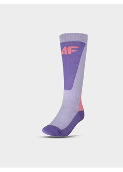 4F Skarpety narciarskie w kolorze fioletowym ze sklepu Limango Polska w kategorii Skarpetki dziecięce - zdjęcie 178175215