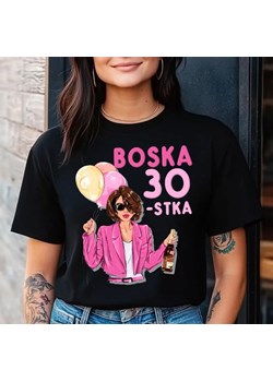 DAMSKA koszulka na 30 urodziny - BOSKA 30-TKA ze sklepu Time For Fashion w kategorii Bluzki damskie - zdjęcie 178177967