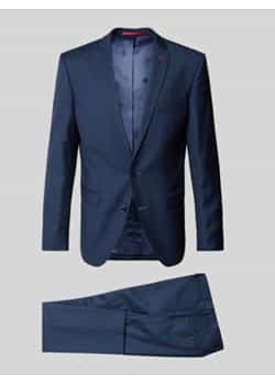 Garnitur o kroju slim fit z marynarką zapinaną na 2 guziki ze sklepu Peek&Cloppenburg  w kategorii Garnitury męskie - zdjęcie 178187539