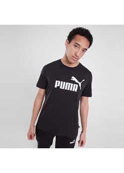 PUMA T-SHIRT ESS LOGO TEE - PUMA BLACK ze sklepu JD Sports  w kategorii T-shirty męskie - zdjęcie 178189158