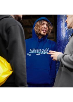 ADIDAS BLUZA Z KAPTUREM GRADIENT HD BLU ze sklepu JD Sports  w kategorii Bluzy męskie - zdjęcie 178189839