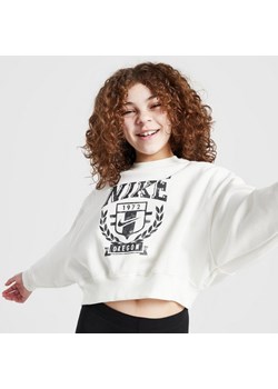 NIKE BLUZA G NSW TREND FLC CRP CREW GIRL ze sklepu JD Sports  w kategorii Bluzy dziewczęce - zdjęcie 178190629