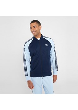 ADIDAS BLUZA ROZPINANA SSTT SEMI BLU ze sklepu JD Sports  w kategorii Bluzy męskie - zdjęcie 178193035