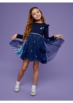 Sinsay - Sukienka Kraina Lodu - granatowy ze sklepu Sinsay w kategorii Sukienki dziewczęce - zdjęcie 178194057