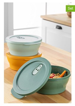 Violeta Home Pojemniki (3 szt.) w różnych kolorach - 18,5 x 20 x 8 cm ze sklepu Limango Polska w kategorii Pojemniki kuchenne - zdjęcie 178194647