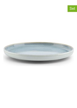 Salt and Pepper Talerze śniadaniowe (4 szt.) &quot;Nuo&quot; w kolorze błękitnym - Ø 20,5 cm ze sklepu Limango Polska w kategorii Talerze - zdjęcie 178195227