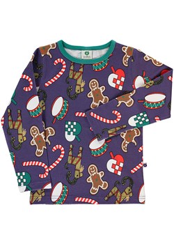Småfolk Koszulka w kolorze fioletowym ze wzorem ze sklepu Limango Polska w kategorii T-shirty chłopięce - zdjęcie 178196526