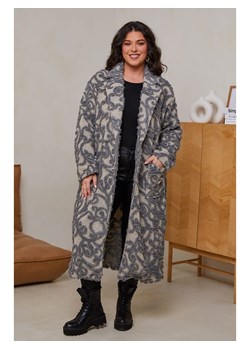 Curvy Lady Płaszcz przejściowy w kolorze szarym ze sklepu Limango Polska w kategorii Płaszcze damskie - zdjęcie 178196575