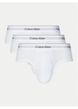 Calvin Klein Underwear Komplet 3 par slipów LV00NB4388 Biały ze sklepu MODIVO w kategorii Majtki męskie - zdjęcie 178200535