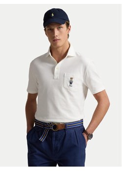 Polo Ralph Lauren Polo 710963818001 Biały Custom Fit ze sklepu MODIVO w kategorii T-shirty męskie - zdjęcie 178200746