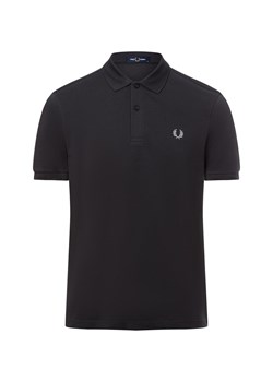 Fred Perry Męska koszulka polo Mężczyźni Bawełna antracytowy jednolity ze sklepu vangraaf w kategorii T-shirty męskie - zdjęcie 178202565