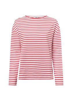 Marc O'Polo Denim Damska koszulka z długim rękawem Kobiety Bawełna czerwony w paski ze sklepu vangraaf w kategorii Bluzki damskie - zdjęcie 178202577