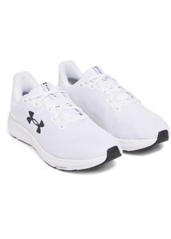 Męskie buty do biegania Under Armour UA Charged Pursuit 4 - białe ze sklepu Sportstylestory.com w kategorii Buty sportowe męskie - zdjęcie 178209316