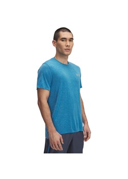 Męska koszulka do biegania Under Armour UA Launch Camo Shortsleeve - niebieska ze sklepu Sportstylestory.com w kategorii T-shirty męskie - zdjęcie 178209506