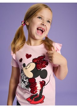 Sinsay - Koszulka DISNEY - różowy ze sklepu Sinsay w kategorii Bluzki dziewczęce - zdjęcie 178210816