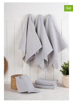 Violeta Home Ściereczki (6 szt.) w kolorze szarym do naczyń - 76 x 43 cm ze sklepu Limango Polska w kategorii Ścierki kuchenne - zdjęcie 178211249