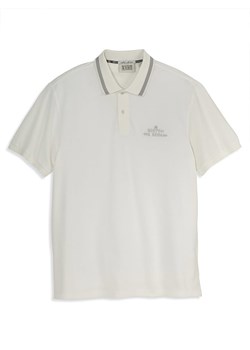 Scotch &amp; Soda Koszulka polo w kolorze białym ze sklepu Limango Polska w kategorii T-shirty męskie - zdjęcie 178211626