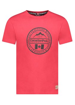 Canadian Peak Koszulka &quot;Jacobeak&quot; w kolorze czerwonym ze sklepu Limango Polska w kategorii T-shirty męskie - zdjęcie 178211988