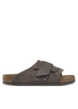 Klapki Birkenstock Kyoto 1029137 Brązowy ze sklepu eobuwie.pl w kategorii Klapki męskie - zdjęcie 178213155