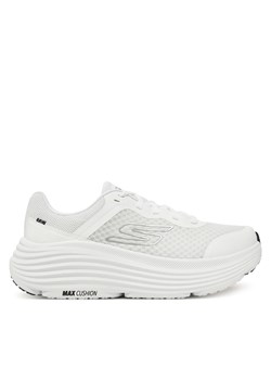 Sneakersy Skechers Max Cushioning Endea 129470/WBK Biały ze sklepu eobuwie.pl w kategorii Buty sportowe damskie - zdjęcie 178213168