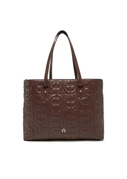 Torebka Aigner 137074 Brązowy ze sklepu eobuwie.pl w kategorii Torby Shopper bag - zdjęcie 178213197