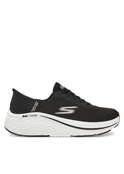 Sneakersy Skechers 129606/BKW Czarny ze sklepu eobuwie.pl w kategorii Buty sportowe damskie - zdjęcie 178213369