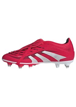 Buty piłkarskie adidas Predator Pro Ft Sg JR0453 czerwone ze sklepu ButyModne.pl w kategorii Buty sportowe męskie - zdjęcie 178214406