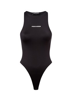PEGADOR Body - Maya Kobiety Sztuczne włókno czarny jednolity ze sklepu vangraaf w kategorii Bluzki damskie - zdjęcie 178215866